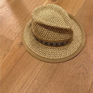 Eric Javits Woven Tan Fedora